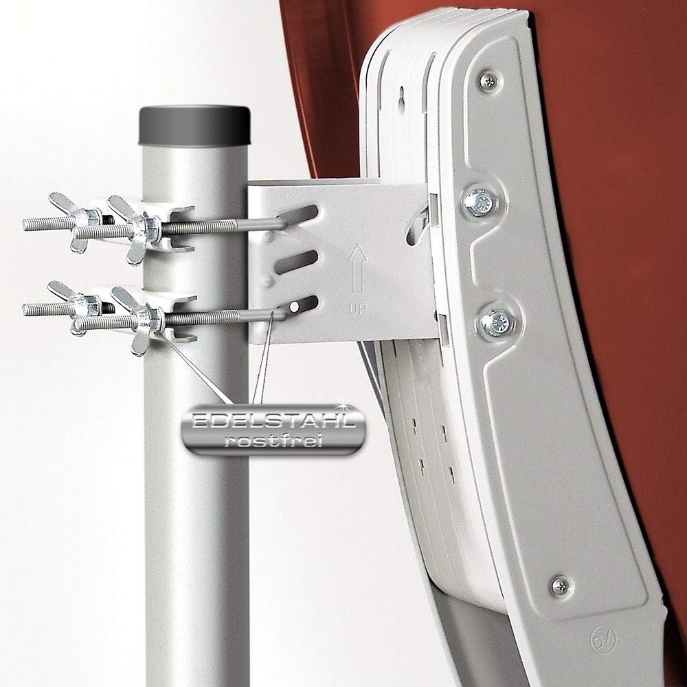 Fuba DAA 850 Satellitenspiegel 85cm Rot ziegelrot 85 cm, ziegelrot 85 cm