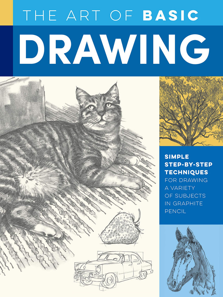The Art of Basic Drawing: Simple step-by-step techniques for drawing a variety of subjects in graphi