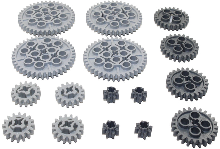 Lego® Technic Zahnräder Set - 16 Stück - Perfekt für mechanische Bauprojekte und kreative Konstrukti