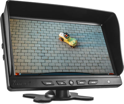 Carmedien cm-NMR9 9" TFT Monitor für Rückfahrkamera 12V 24V Auto-Display 9 Zoll Bildschirm LED Stand