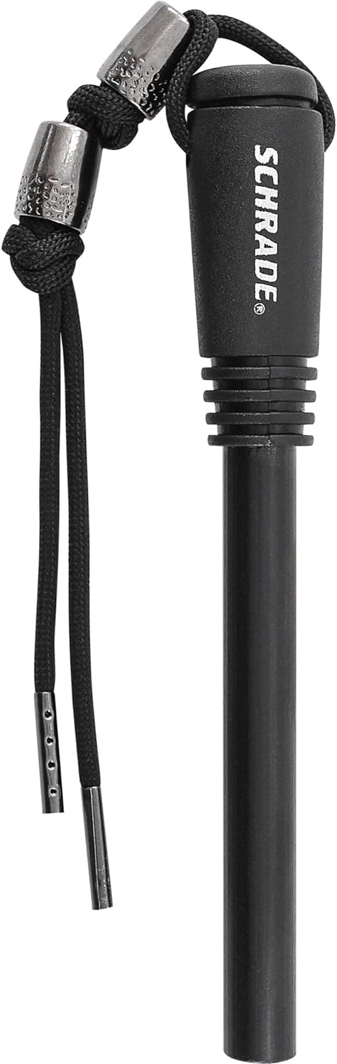 Schrade Zündwerkzeug Fuego SCHFS2, Erwachsene, Unisex, Schwarz, Einheitsgrösse