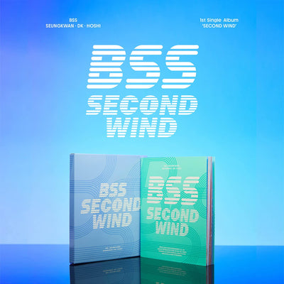 BSS (SEVENTEEN) - 1st Single Album [SECOND WIND] Out Box + Photo Book + Lyric Book + CD-R + Photo Ca