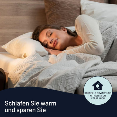 Imetec Scaldasonno Adapto Wärmeunterbett für Doppelbett 150x160 cm, schnelle Erwärmung, personalisie