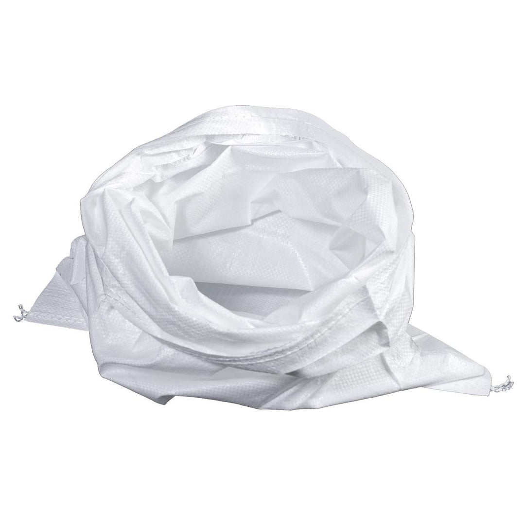 HaGa® Gewebesack 90 x 140cm - 10 Stk. Schwerlastsack PP-Sack Getreidesack weiss, 10