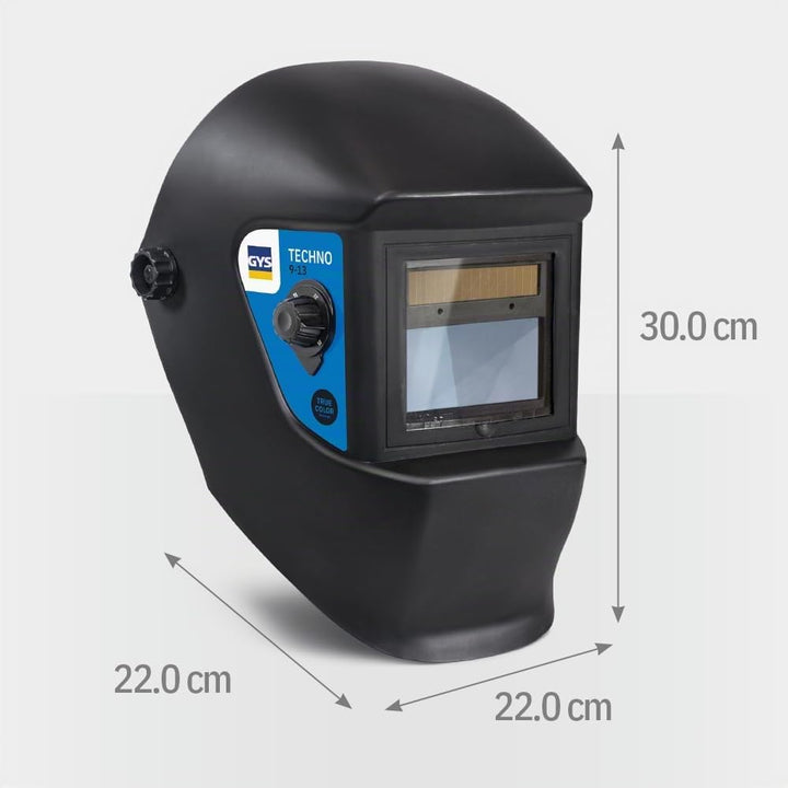 GYS 065048 automatisches Schweisshelm LCD TECHNO 9/13 TRUE COLOR