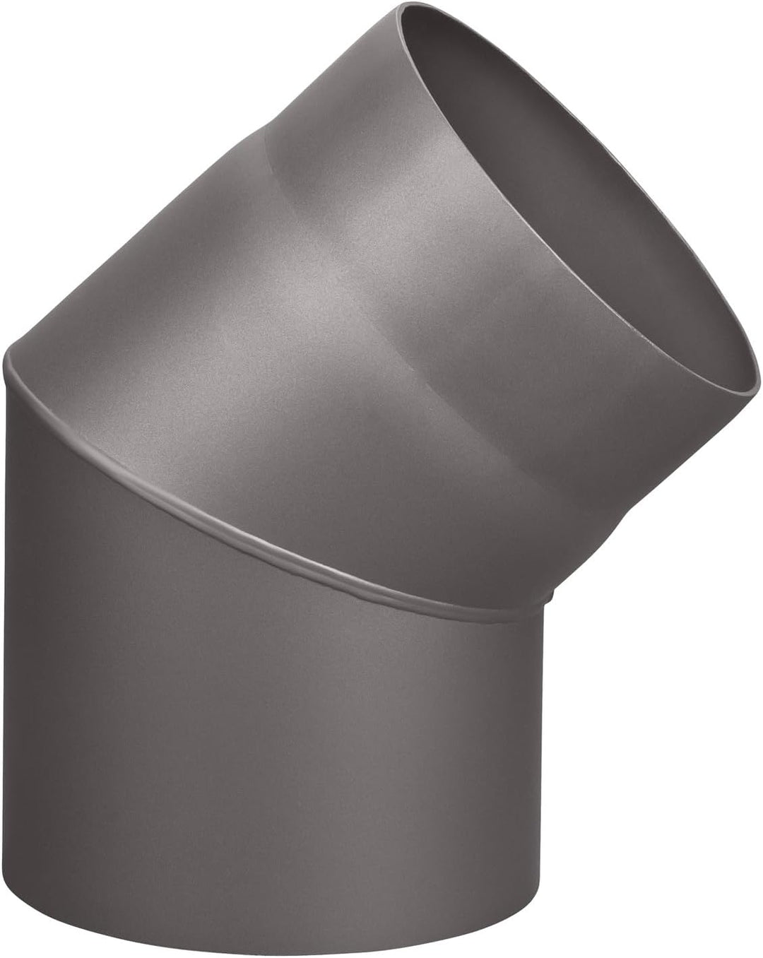 Rauchrohr Ø150mm Bogen 45° gussgrau Ofenrohr Kaminrohr, Bogen 45° Gussgrau