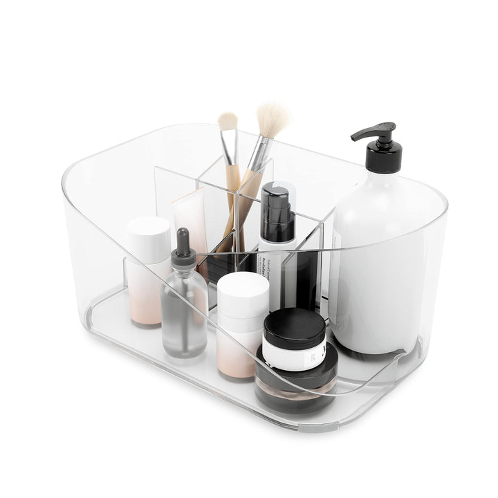 Umbra Glam Kosmetik Organizer, Accessoire Aufbewahrung, Make Up Aufbewahrungsbox mit herausnehmbarem