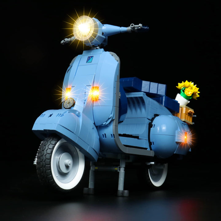 Led Licht Set Kompatibel mit LEGO Vespa 125 Vintage Scooter, Led Beleuchtungs Set Compatible with LE