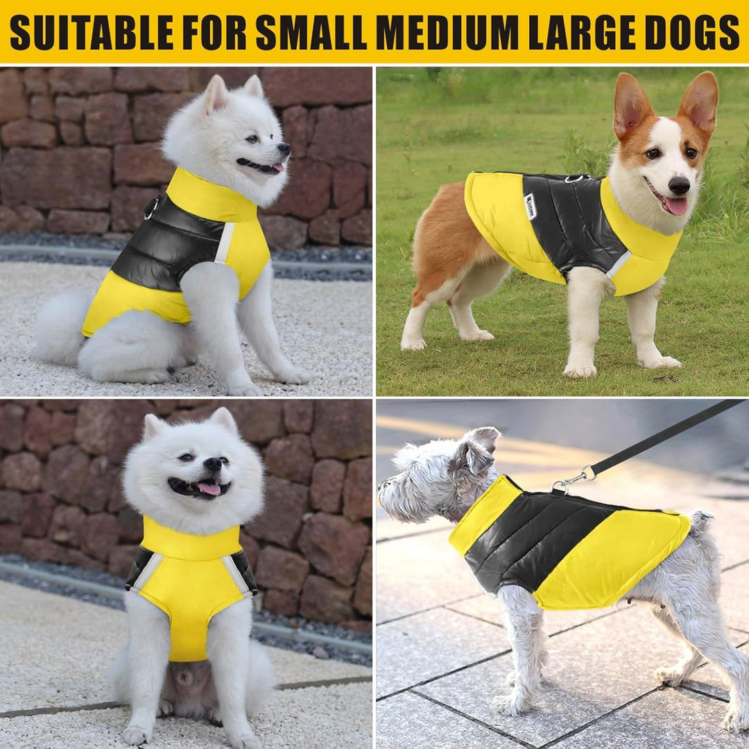 Idepet Haustier Hund Warm Mantel Jacke wasserdichte Kleidung Kleine mittlere grosse Haustier Hund Ka