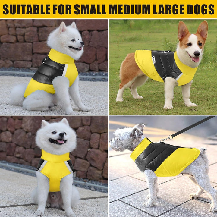 Idepet Haustier Hund Warm Mantel Jacke wasserdichte Kleidung Kleine mittlere grosse Haustier Hund Ka