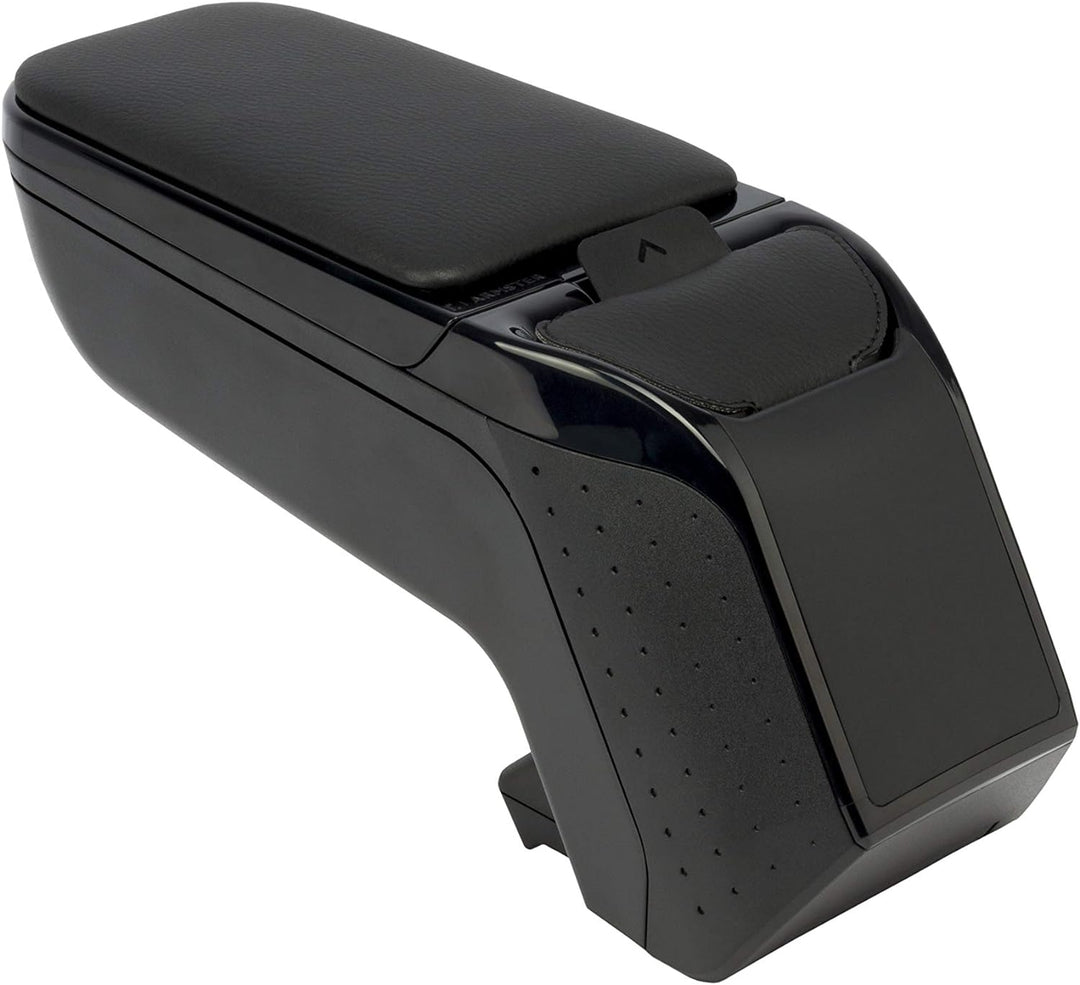 Armster RATI Armlehne Spezifische Armlehne Schwarz 2 für FIAT 500 (2016-). Mit Staufach und faltbar.
