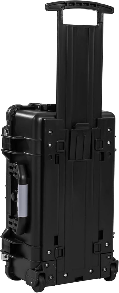 Electronicx Outdoor-Fototasche mit Gitterschaum, Schwarz, Modern (56 x 35 x 23 cm), 56 x 35 x 23 cm
