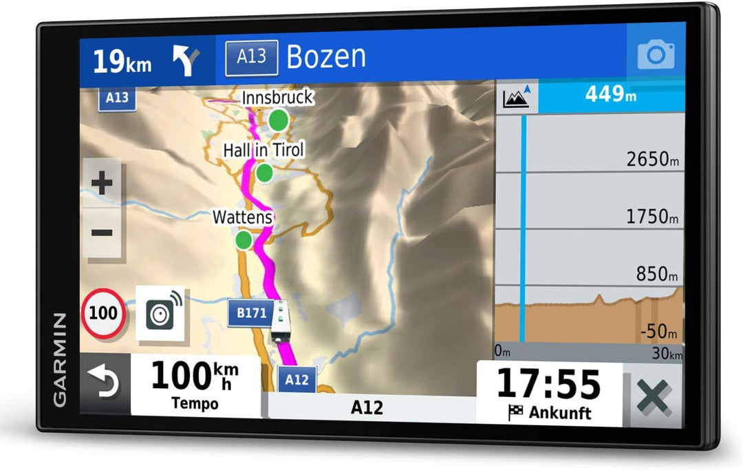 Garmin Camper 780 Advanced Camper-Navigationssystem mit 6, 95 Zoll (17, 7 cm)-Touch-Display, Verkehr