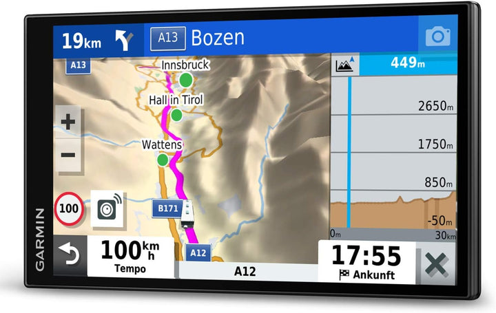 Garmin Camper 780 Advanced Camper-Navigationssystem mit 6, 95 Zoll (17, 7 cm)-Touch-Display, Verkehr