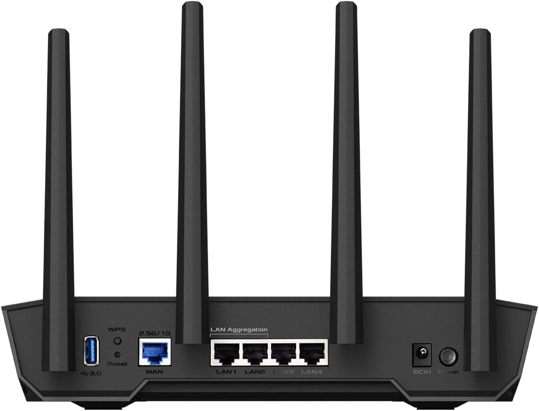 ASUS TUF Gaming AX4200 Dual Band WiFi 6 Gaming Router (WiFi 6, bis zu 4200 Mbit/s, Mobile Game Mode,