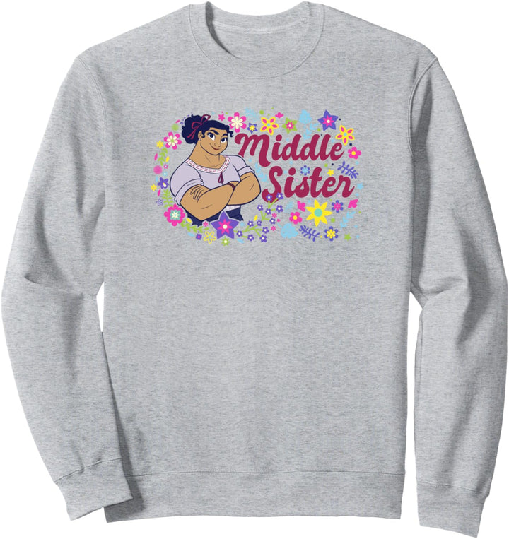 Disney Encanto Luisa Middle Sister Floral Family Sweatshirt