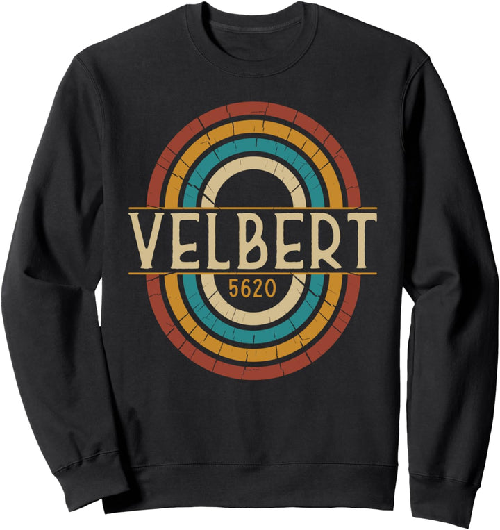 Vintage 5620 Velbert Retro Alte Postleitzahl Sweatshirt