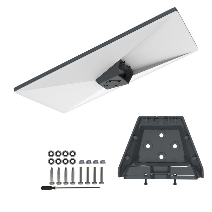 HOLACA Rohradapter Halterung Kompatibel mit Starlink Standard 4X/4/Gen 3, Universelle Wand-/Dach-/Au