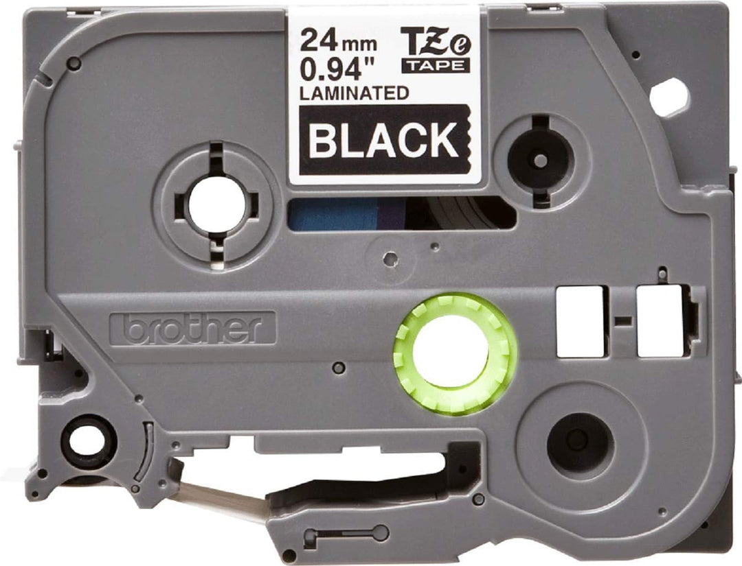 Brother TZE355 Thermodirektdrucktechnologie Weiss/Schwarz 24 mm Weiss/Schwarz, 24 mm Weiss/Schwarz