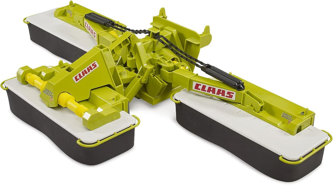 bruder 02218 - Claas Disco 8550 C Plus Dreifach-Mähwerk - 1:16 Ernte-Maschine Traktor-Anhänger Bauer