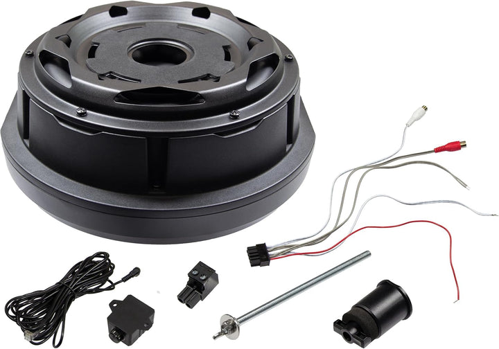 ESX V1100Av2-28cm (11") AKTIV Bass für Reserverad-Mulde mit massivem Aluminium-Gehäuse | Class-A/B P