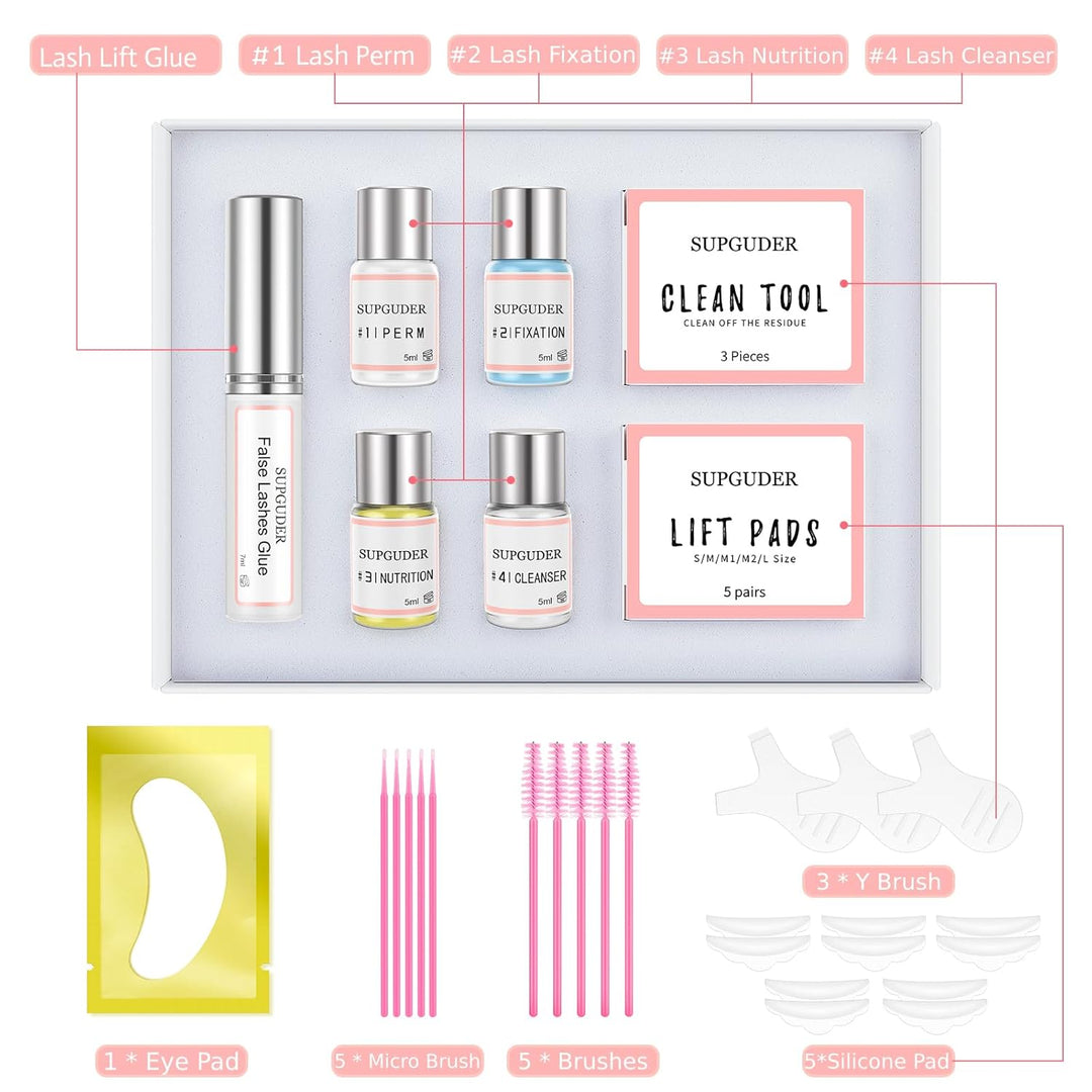 Wimpern Perming Kit,Lash Lifting Set Wimpernlifting Set Lash Lift Wimpern Curling Wimpernlaminierung