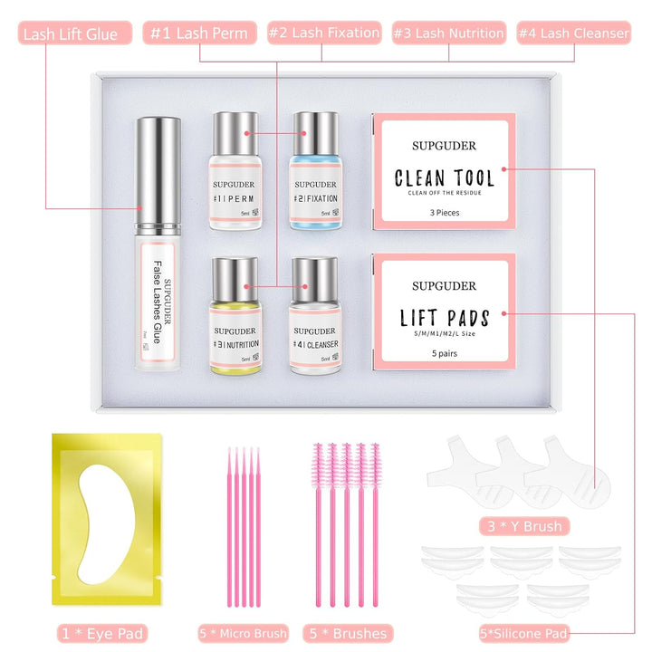 Wimpern Perming Kit,Lash Lifting Set Wimpernlifting Set Lash Lift Wimpern Curling Wimpernlaminierung