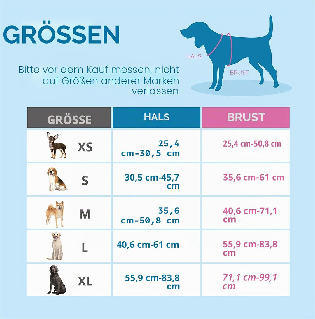 PHOEPET No Pull Hundegeschirr, reflektierende Hundeweste, mit weichem Trainingsgriff für kleine, mit
