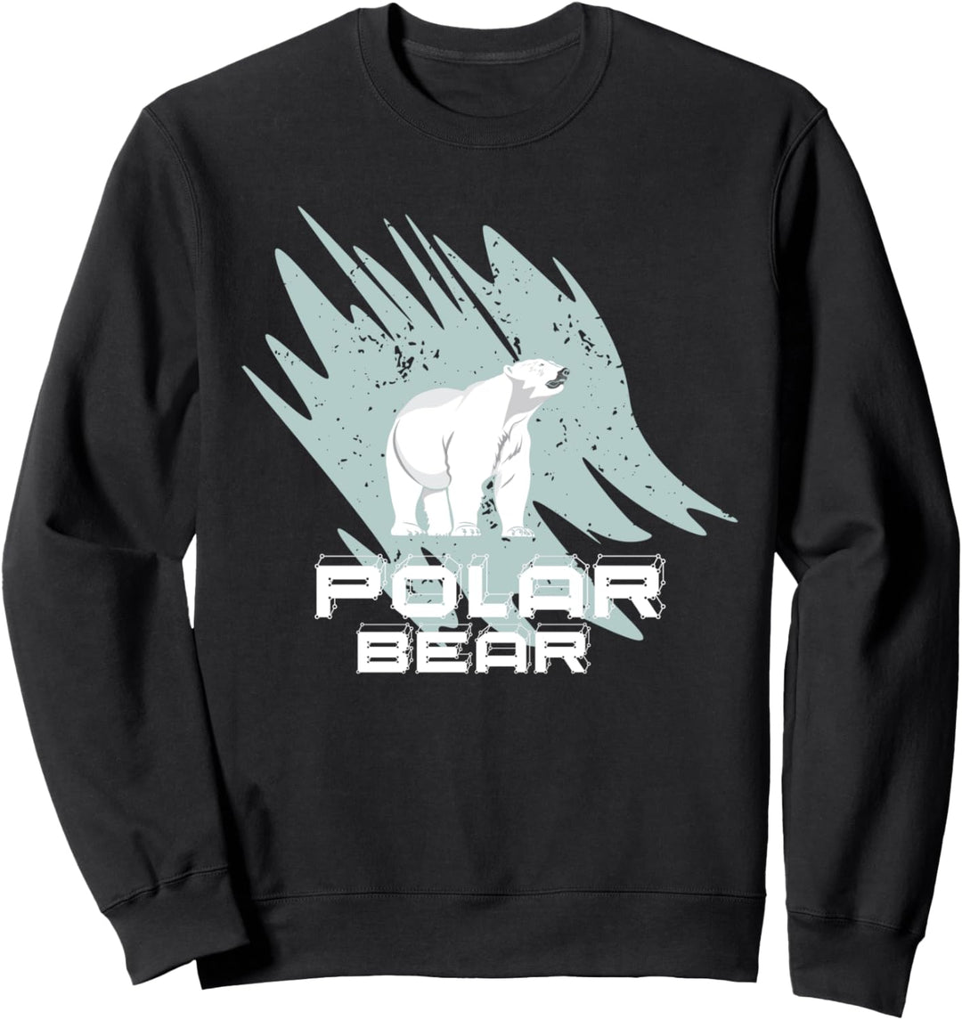 Polarbär Eisbär Arktis Sweatshirt