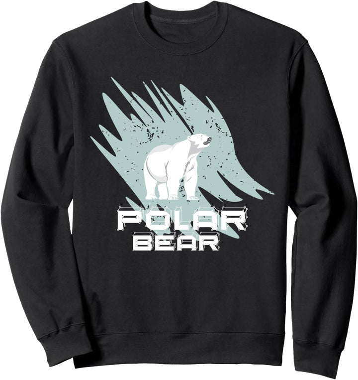 Polarbär Eisbär Arktis Sweatshirt