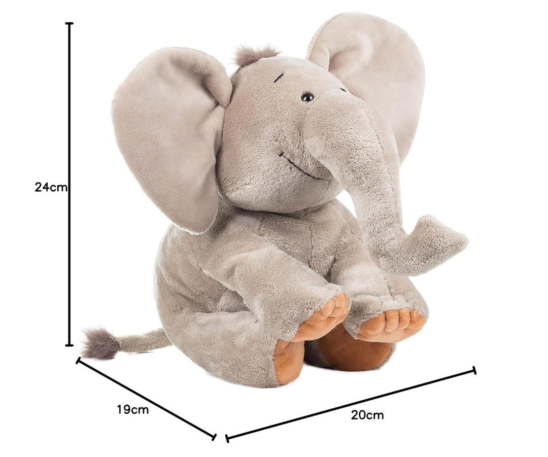 Schaffer 4233 Plüsch Elefant Sugar, 30 cm, Kuscheltier, Plüschelefant L (1er Pack), L (1er Pack)