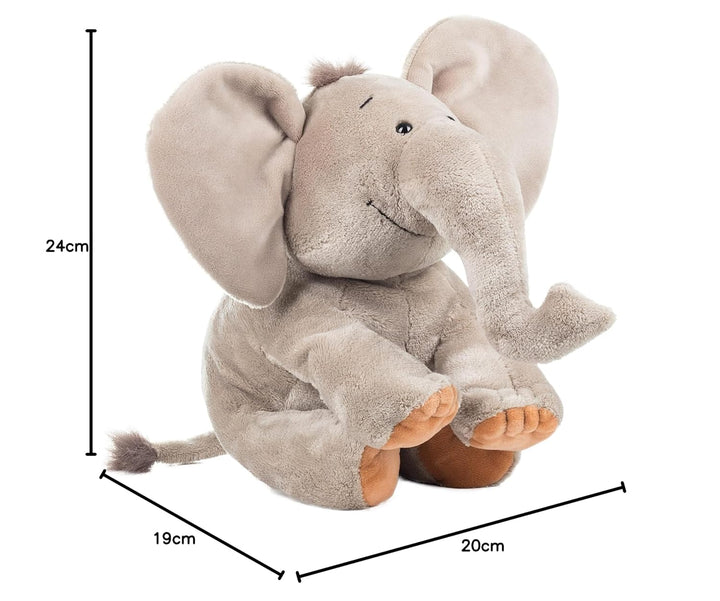 Schaffer 4233 Plüsch Elefant Sugar, 30 cm, Kuscheltier, Plüschelefant L (1er Pack), L (1er Pack)