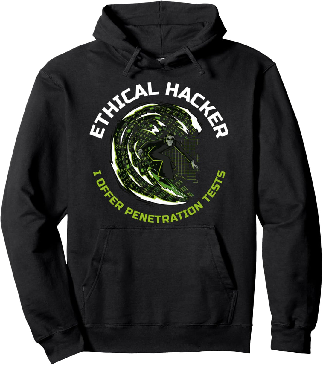 Ethischer Hacker Pullover Hoodie