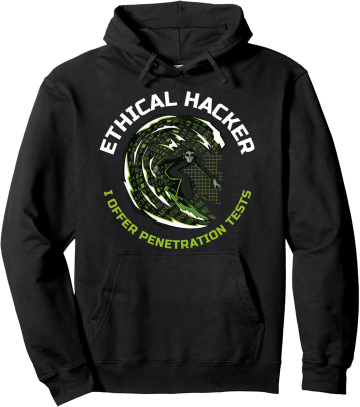 Ethischer Hacker Pullover Hoodie
