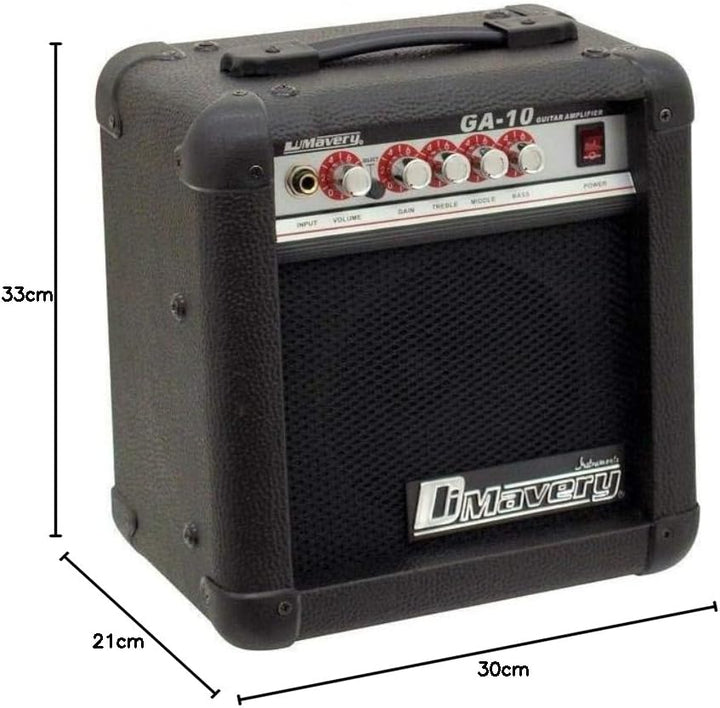 DIMAVERY GA-10 E-Gitarren-Amp 10W | 10-W-Gitarrenverstärker