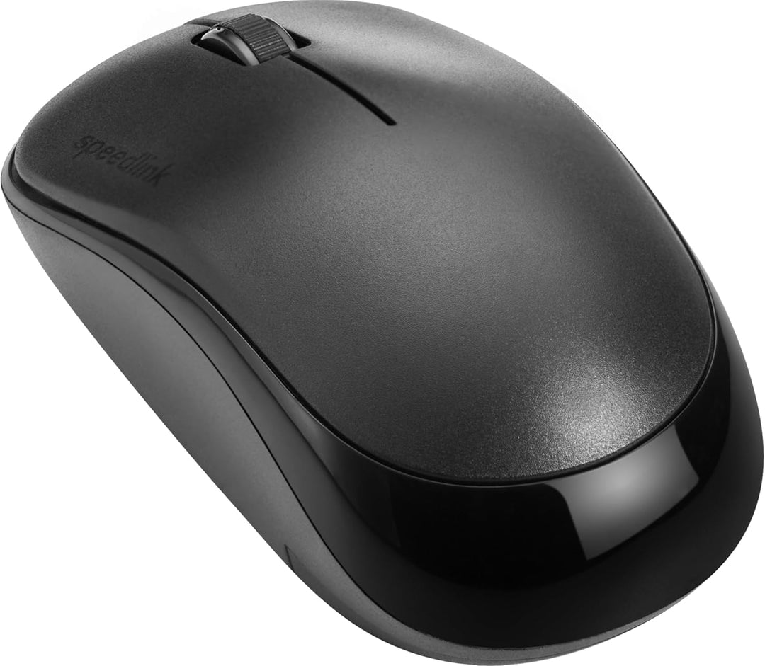 Speedlink SIGNIUM Deskset - USB Wireless Tastatur Maus Set Kabellos, US-Layout englisch QWERTY, Batt
