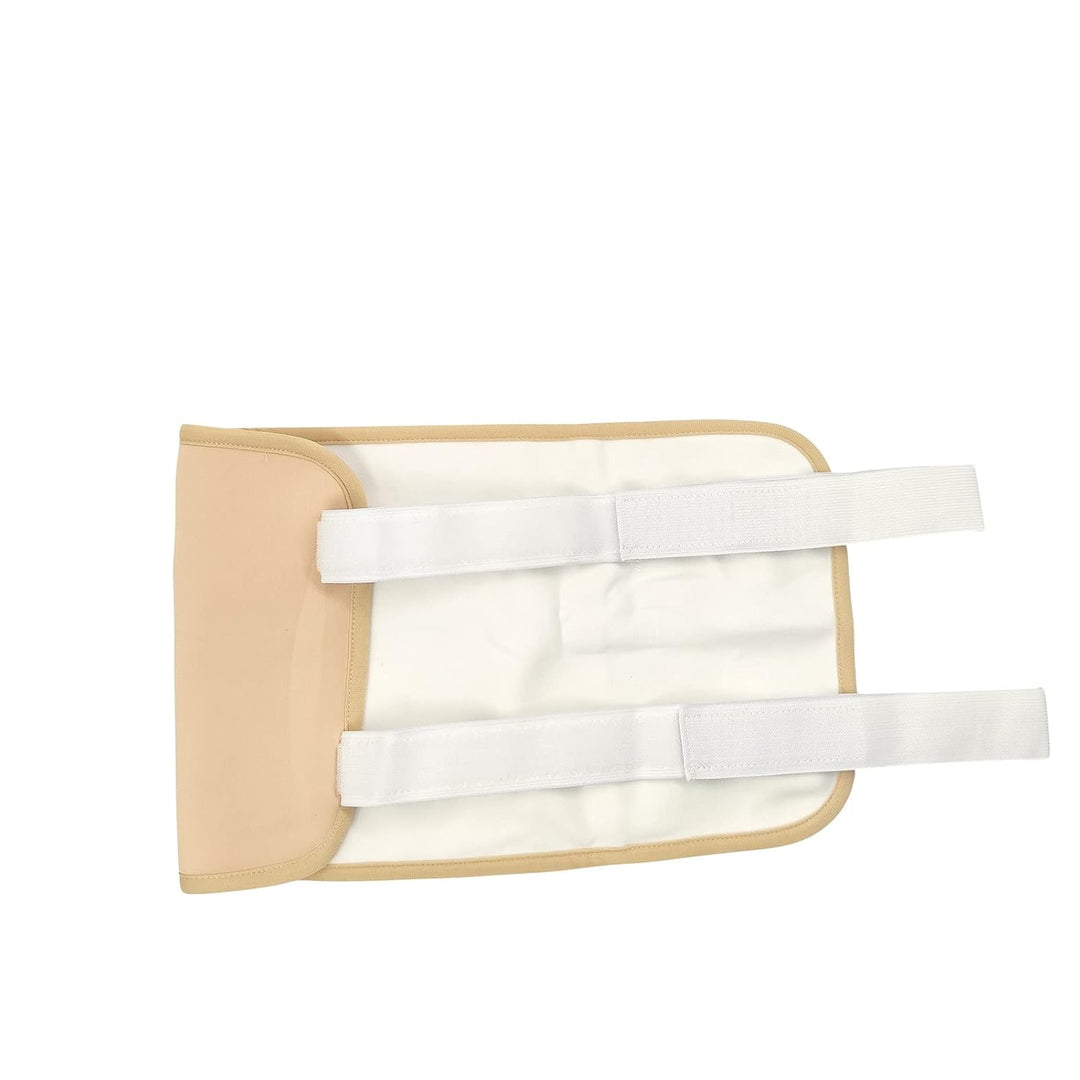 Castor Oil Pack, Wiederverwendbare Castor Oil Pack Wrap Organicmit Klettverschluss Taille Gürtel für