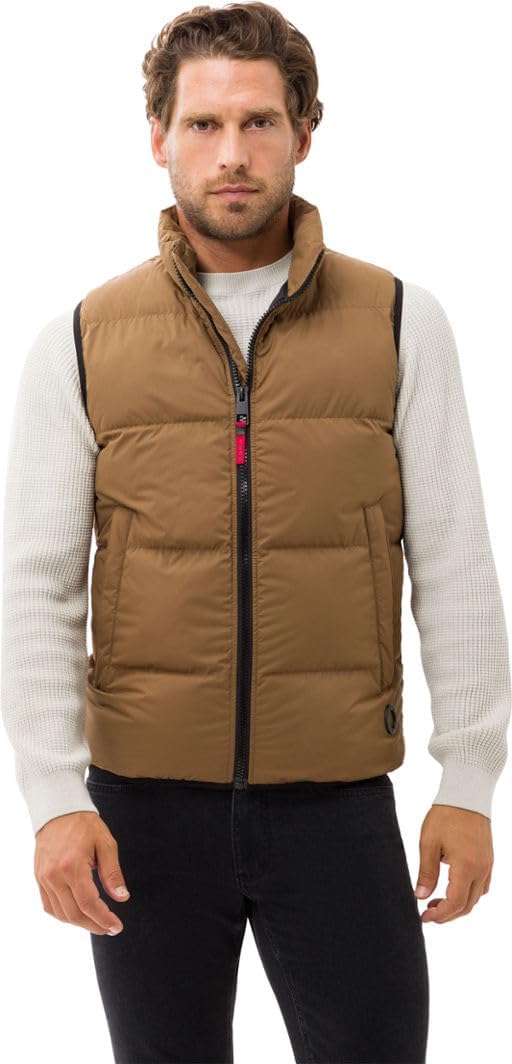 BRAX Herren Style Dino Light Touch Modernem Styling Steppweste