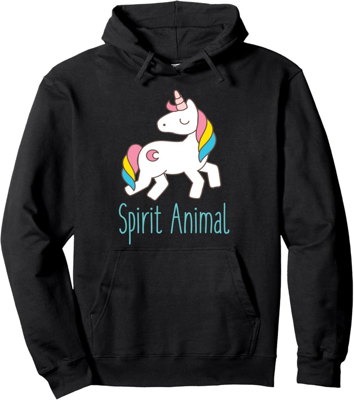 Unicorn Is My Spirit Animal Pullover Hoodie