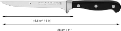 WMF Spitzenklasse Plus Ausbeinmesser 28 cm, Spezialklingenstahl, Messer geschmiedet, Performance Cut