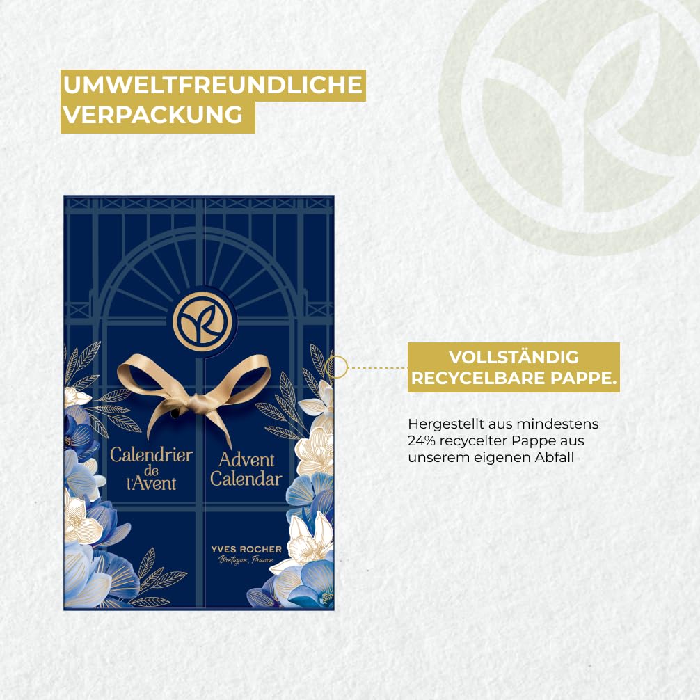 Yves Rocher Kosmetik & Beauty Adventskalender | Geschenk mit 24 Überraschungen: Gesichtspflege, Make