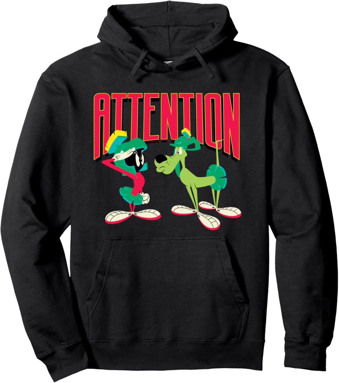 Looney Tunes Marvin the Martin Attention Pullover Hoodie