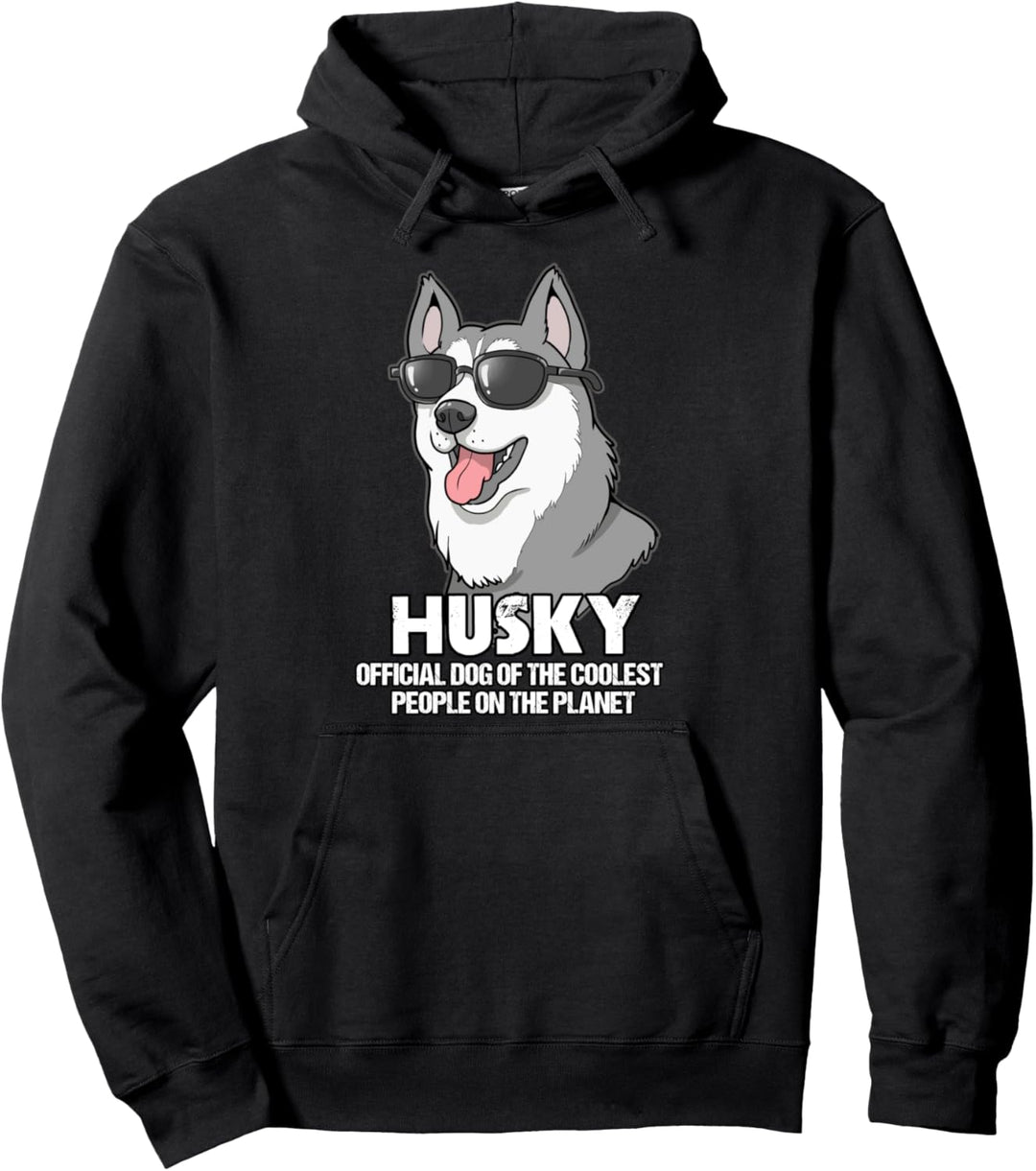 Coole Husky Geschenk Husky Besitzer Geschenk Pullover Hoodie