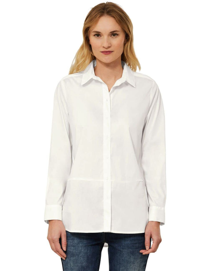 Cecil Damen Longbluse M Vanilla White, M Vanilla White
