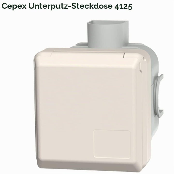 Mennekes 101100357 Basen in System cepex-th, Steckdosen CEE, 400 V, 50–60 Hz, 16 A, 5-polig, IP 44,