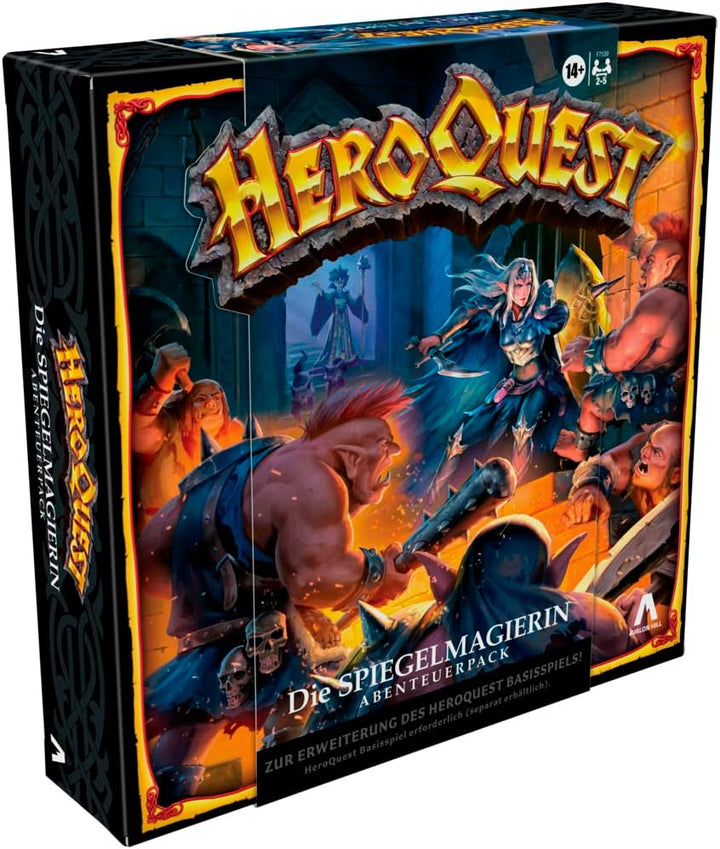 Hasbro Avalon Hill HeroQuest Die Spiegelmagierin Abenteuerpack, Erweiterungsset, HeroQuest Basisspie
