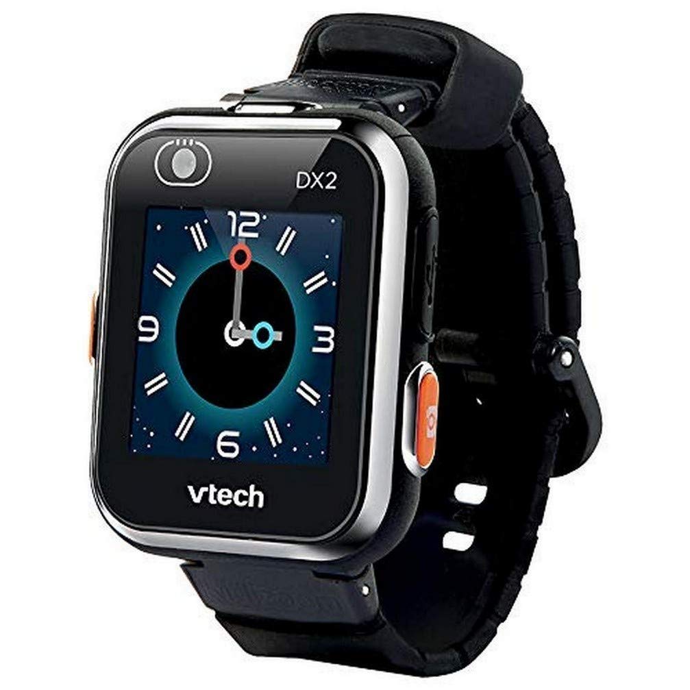VTech VTH80-193865 Kidizoom Smartwatch DX2 Uhr, Schwarz, Kinder