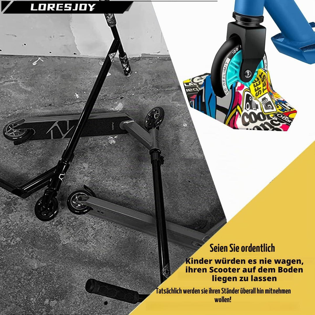 Stunt Scooter Ständer, Universal Scooter Stand, Stunt Roller Ständer für Pro Stunt Scooter/Stunt Rol