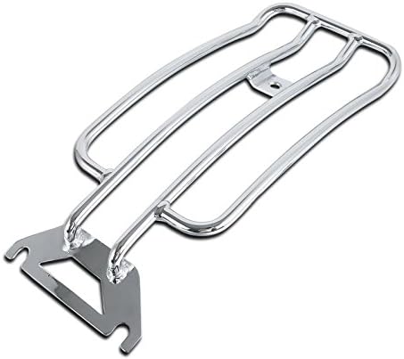 Gepäckträger Solo Rack für Harley Davidson Touring 97-05 Chrom