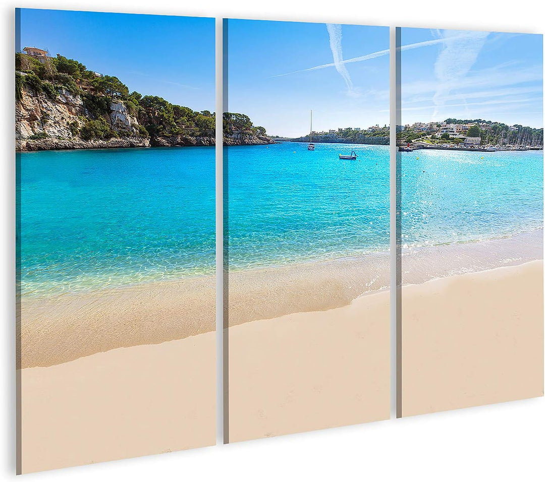 islandburner Bild auf Leinwand Mallorca Porto Cristo Strand Manacor Baleareninsel Mallorca Spanien B